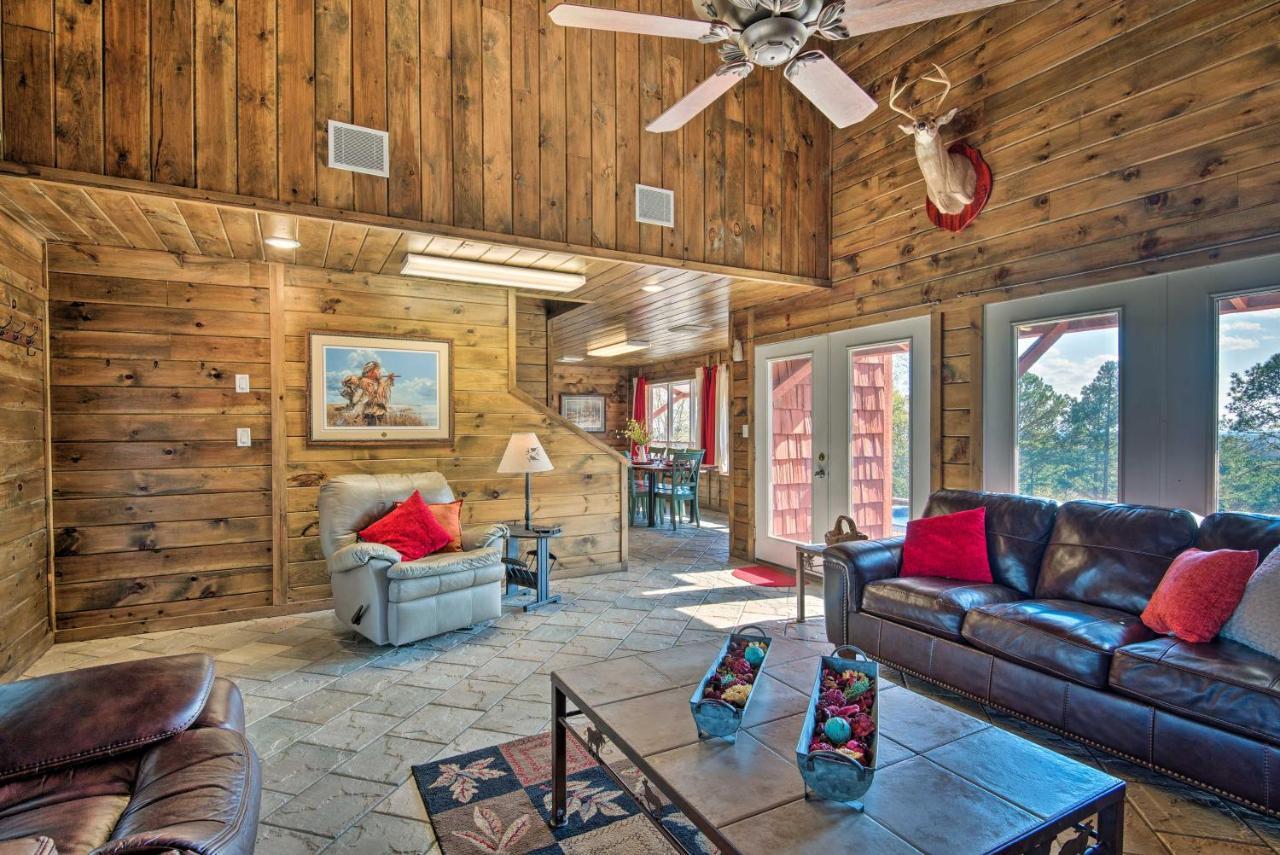 Broken Bow Mountaintop Home With Hot Tub! Buitenkant foto