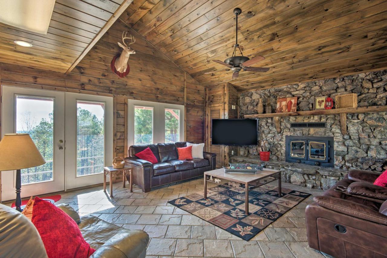 Broken Bow Mountaintop Home With Hot Tub! Buitenkant foto