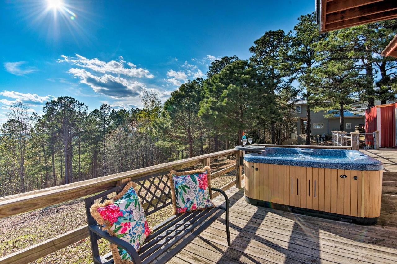 Broken Bow Mountaintop Home With Hot Tub! Buitenkant foto