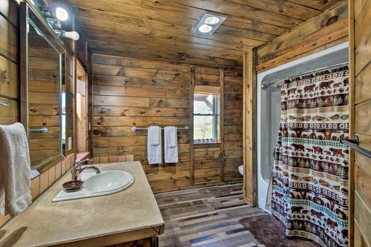 Broken Bow Mountaintop Home With Hot Tub! Buitenkant foto