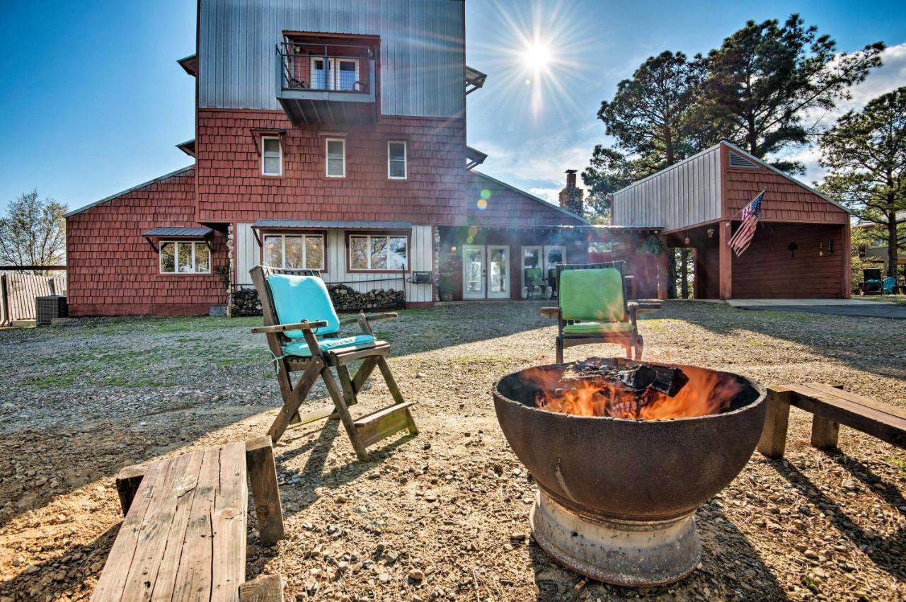 Broken Bow Mountaintop Home With Hot Tub! Buitenkant foto